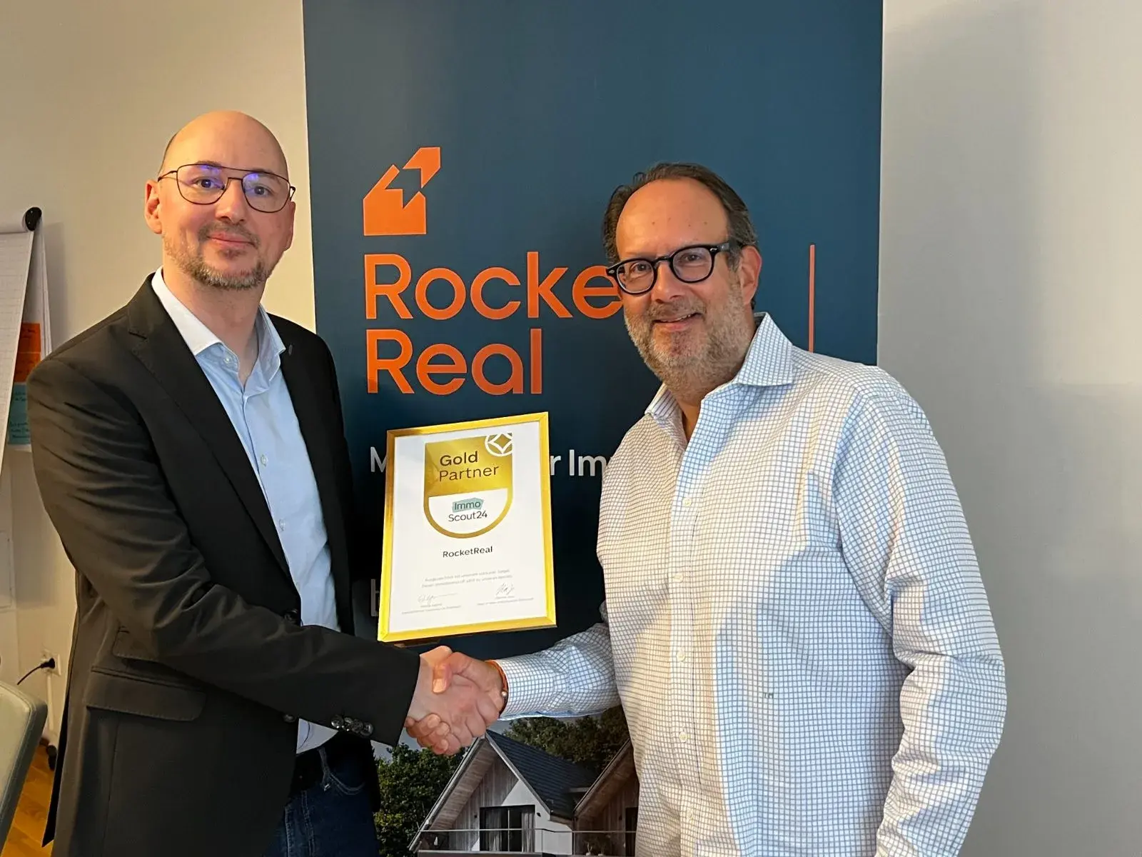 RocketReal von ImmoScout24 als Gold-Partner ausgezeichnet