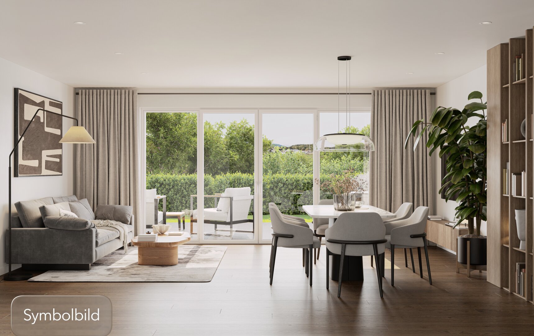 Wohnen in Henndorf am Wallersee – Moderne 3-Zimmer Neubauwohnung mit Terrasse