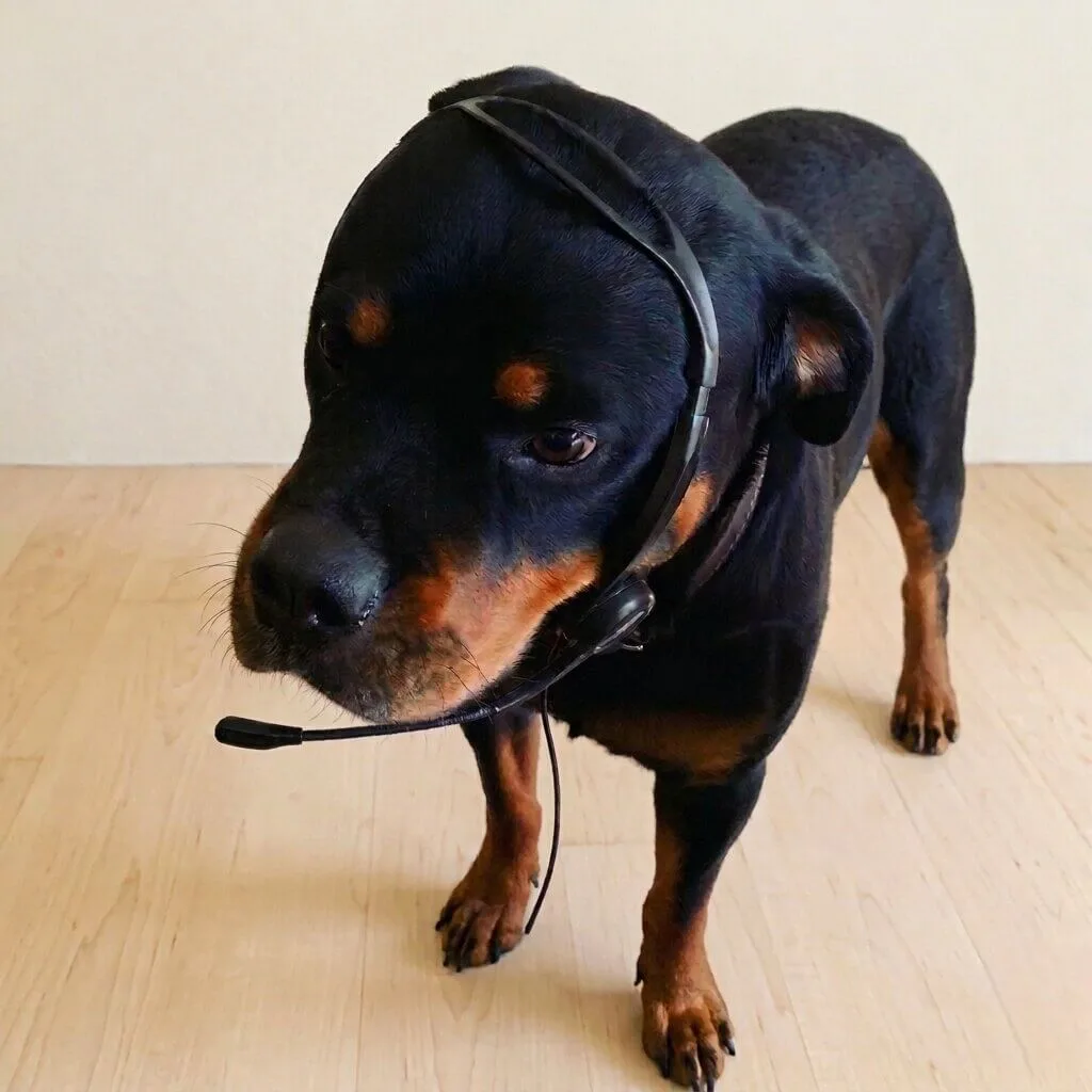 Bürohund Chira